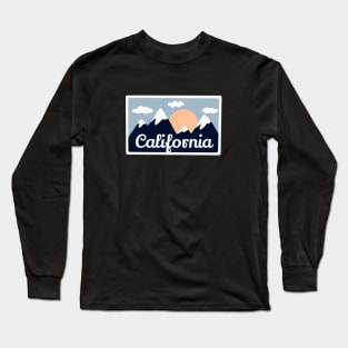 California Lake Tahoe ski - California Hiking Long Sleeve T-Shirt